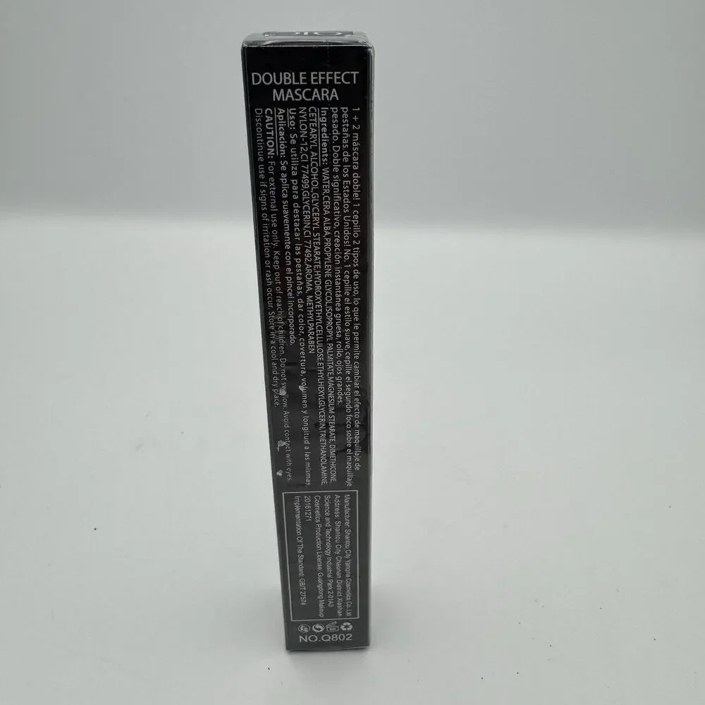 QIC 4D 2-in-1 Intense Volume Mascara in BLACK Exp 02/2027